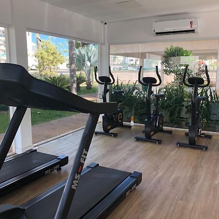 Apartamento Proximo Ao Parque E Aeroporto - Com Academia E Piscina Apartman Uberlândia Kültér fotó